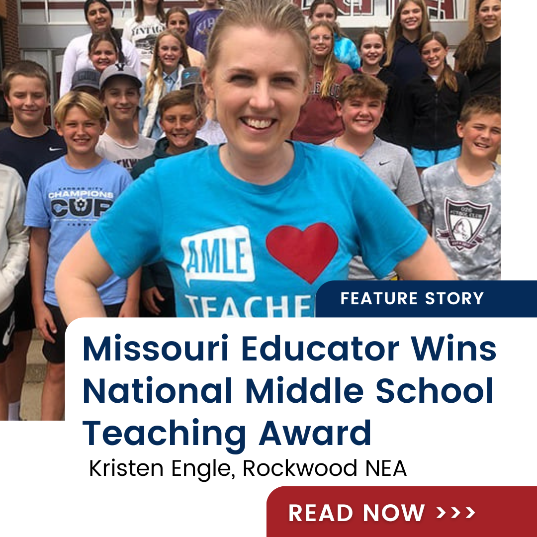 Missouri Educator Wins National Middle School Teaching Award 