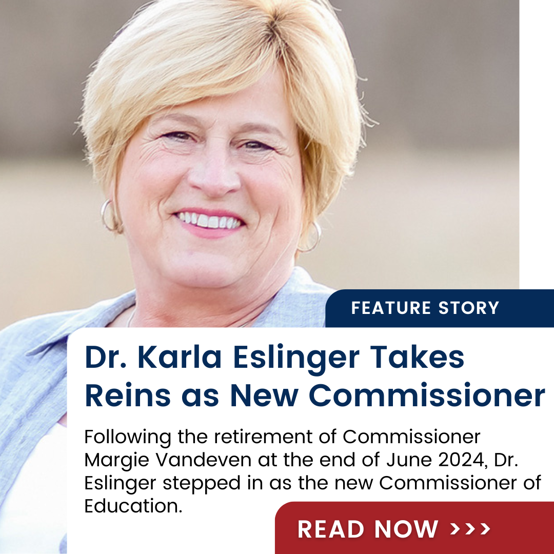 Dr. Karla Eslinger takes reins as new commissioner